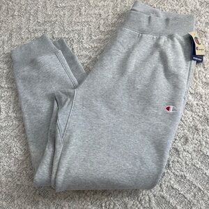 Champion Extra Large Oxford Gray Reverse Weave Jogger Pants, New with Tags
